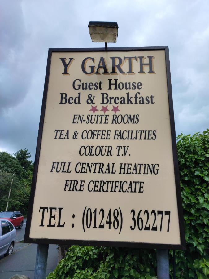Y Garth Guesthouse Bangor  Exterior foto